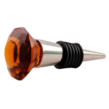 Amber Diamond Wine Stopper